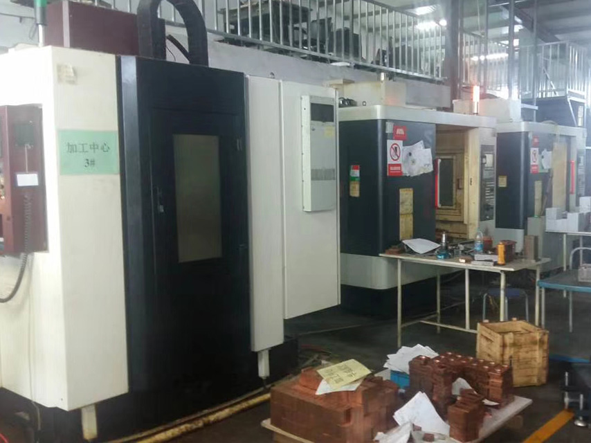 加工中心现场